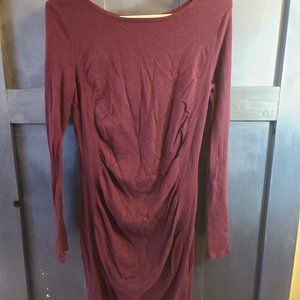 Women's long sleeve fitted dress